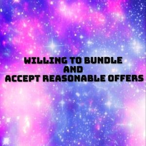 BUNDLES AVAILABLE, OFFERS ACCEPTED